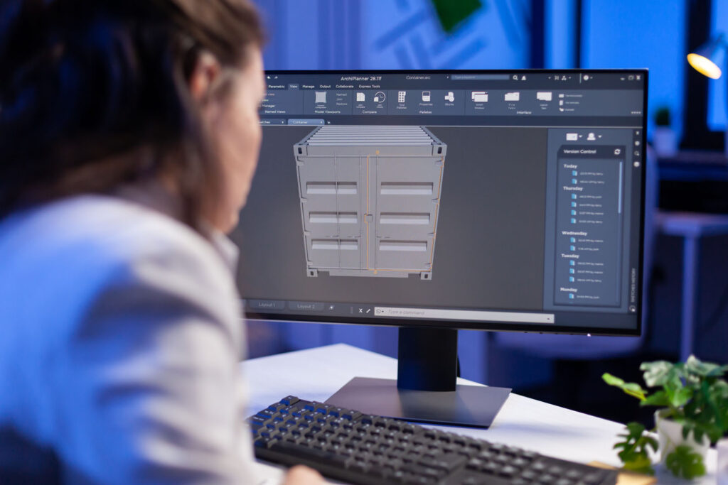 Apprenante en formation fusion 360 avec Netforme