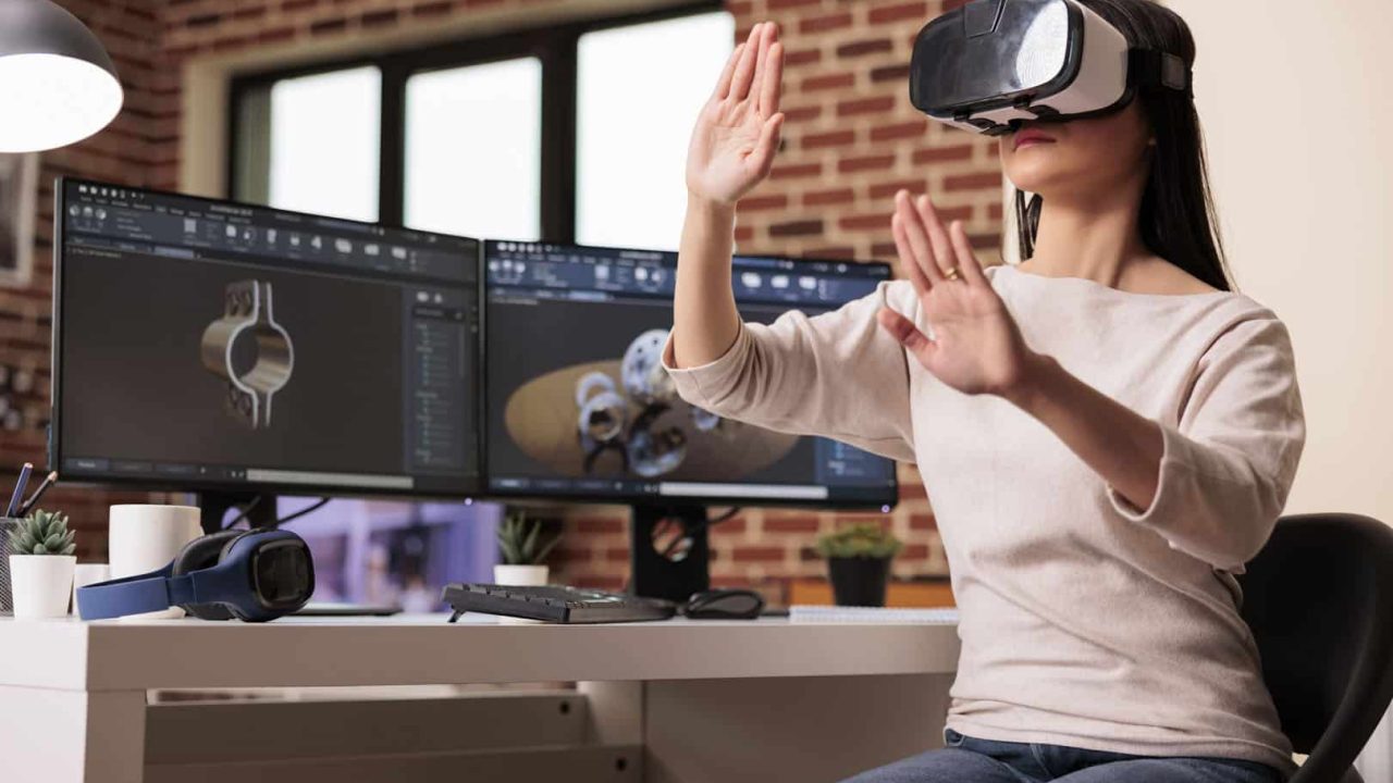 Outils modélisation 3d - casque VR - Netforme