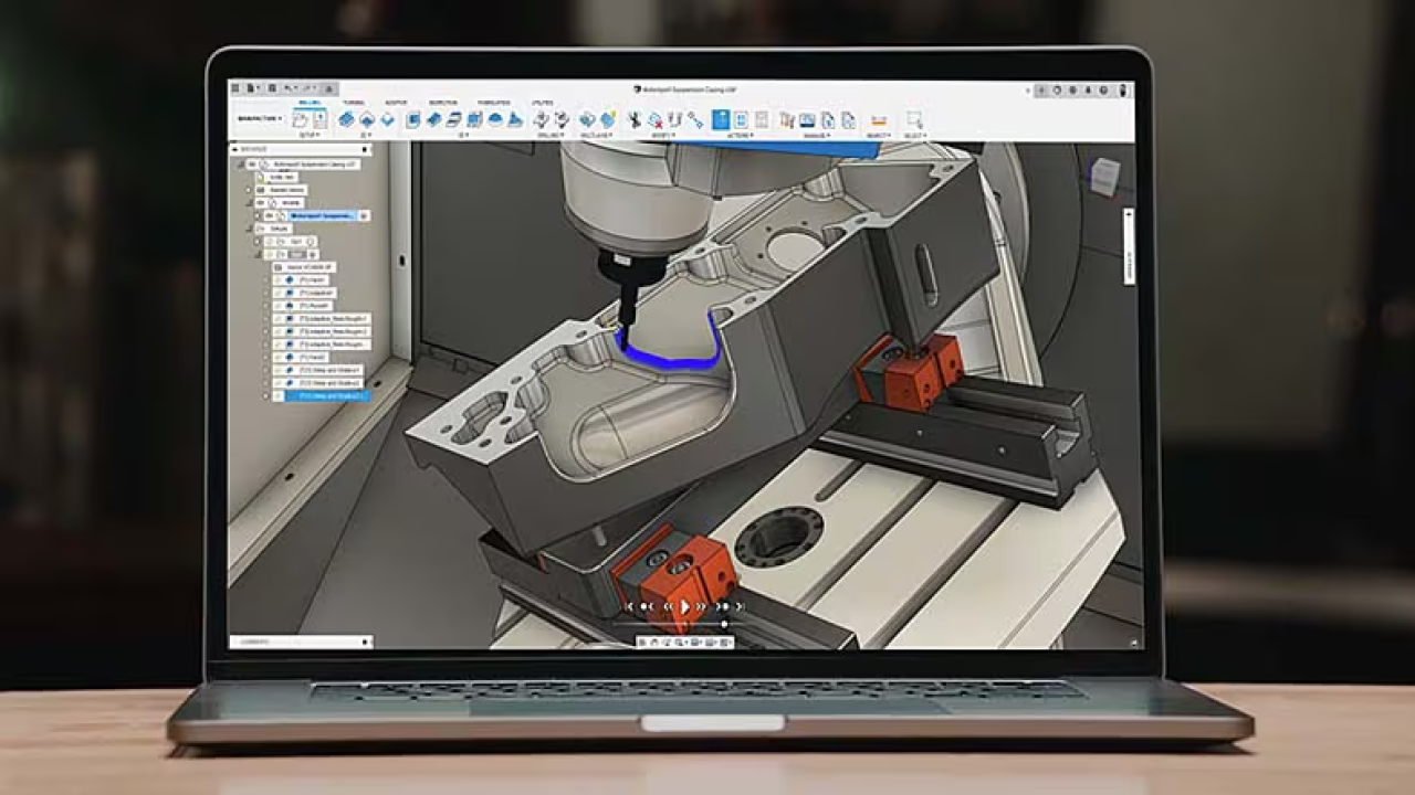 logiciel modelisation 3d fusion 360 sur macbook